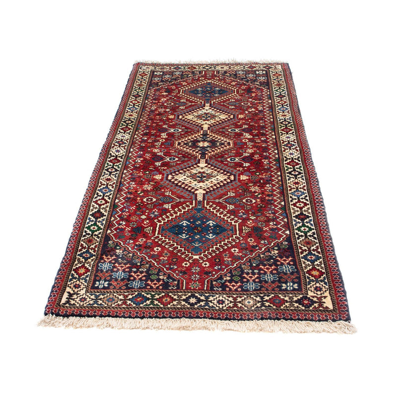 Runner Perser Rug - Nomadic - 198 x 84 cm - dark red