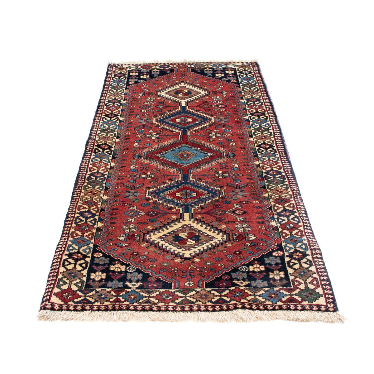 Runner Perser Rug - Nomadic - 190 x 83 cm - dark blue