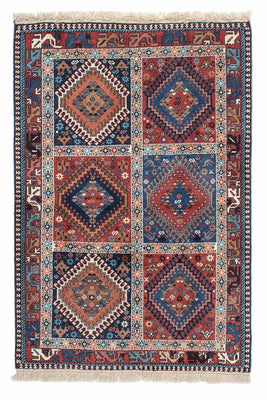 Perser Rug - Nomadic - 144 x 100 cm - blue