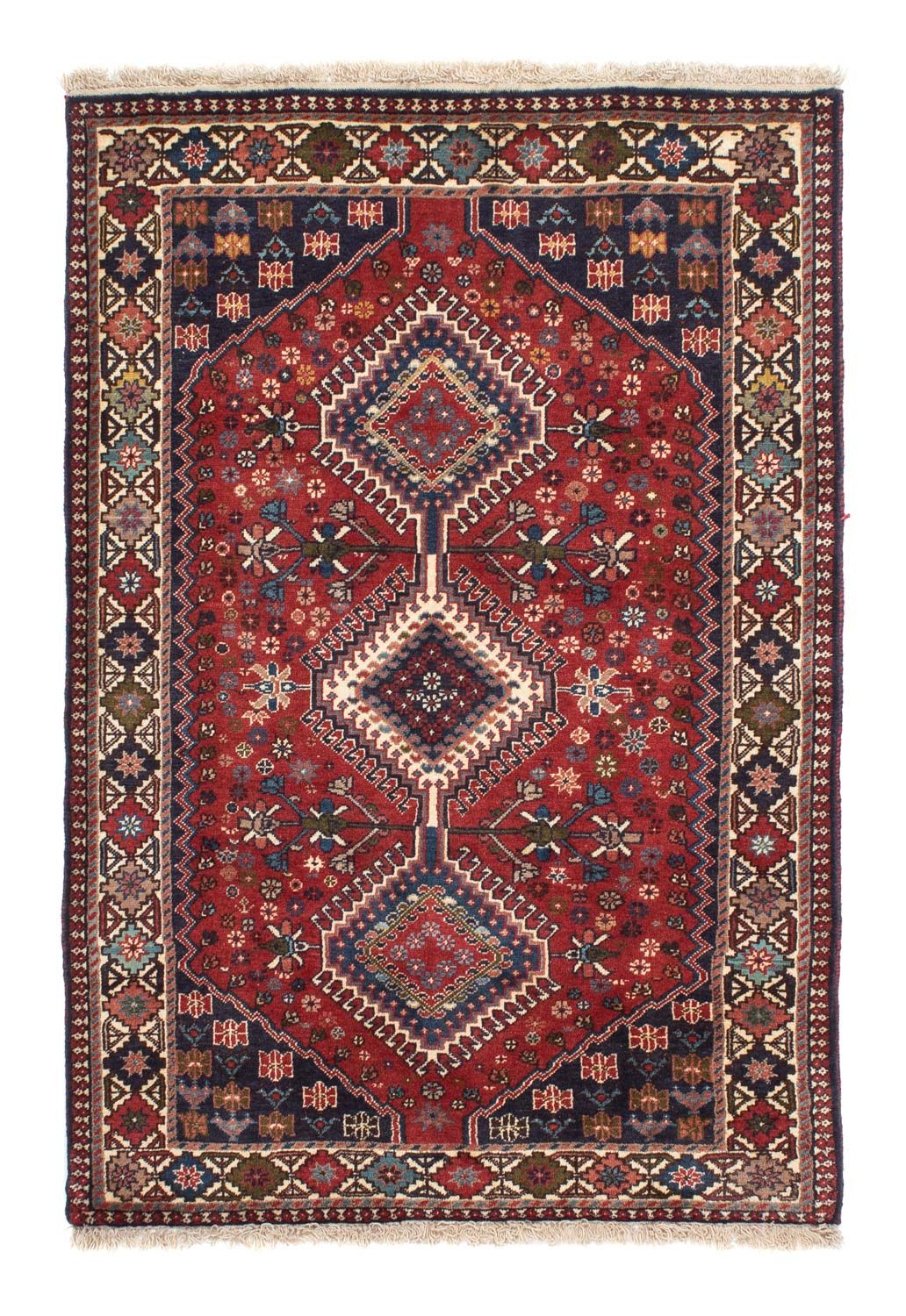 Perser Rug - Nomadic - 151 x 103 cm - dark red