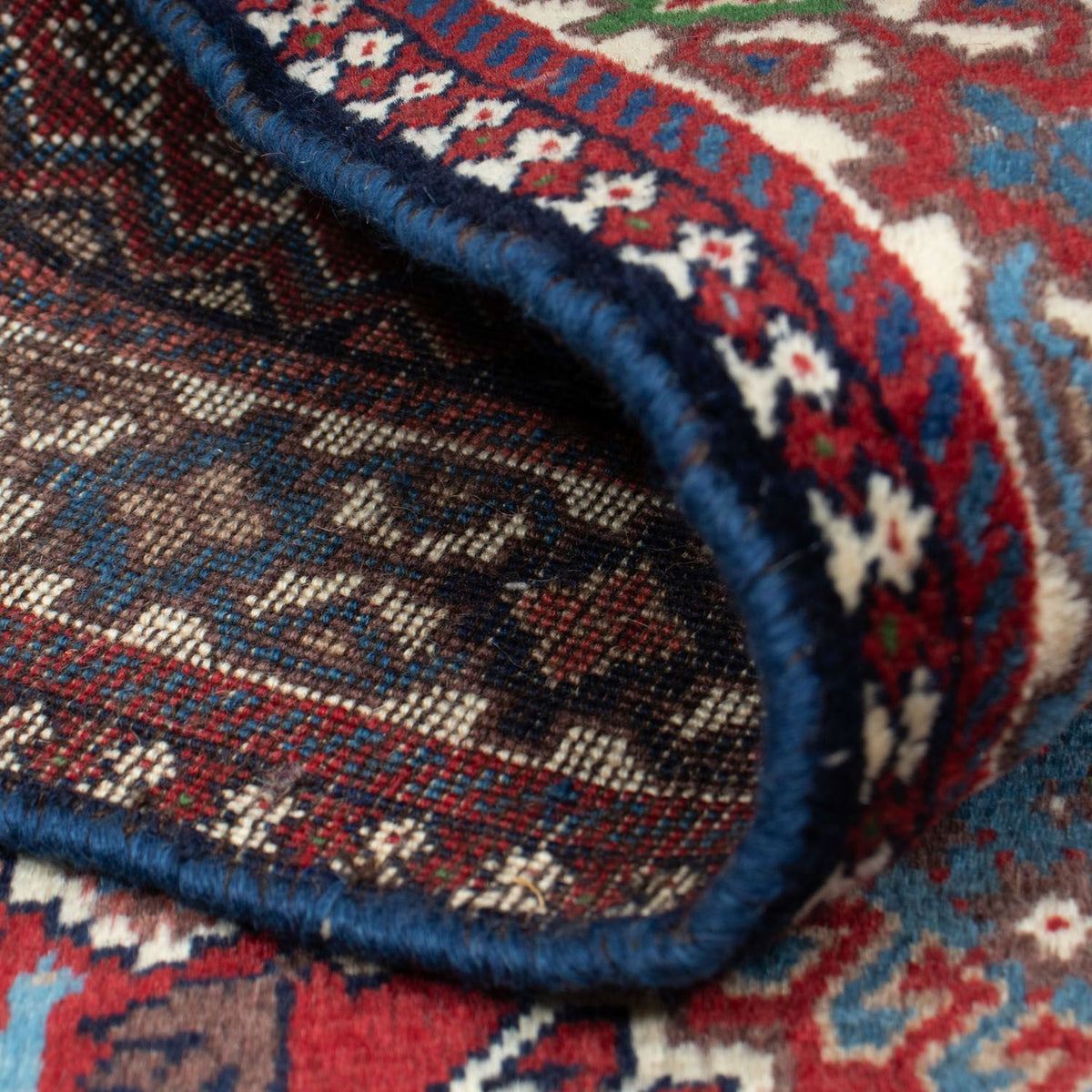 Perser Rug - Nomadic - 145 x 97 cm - dark red