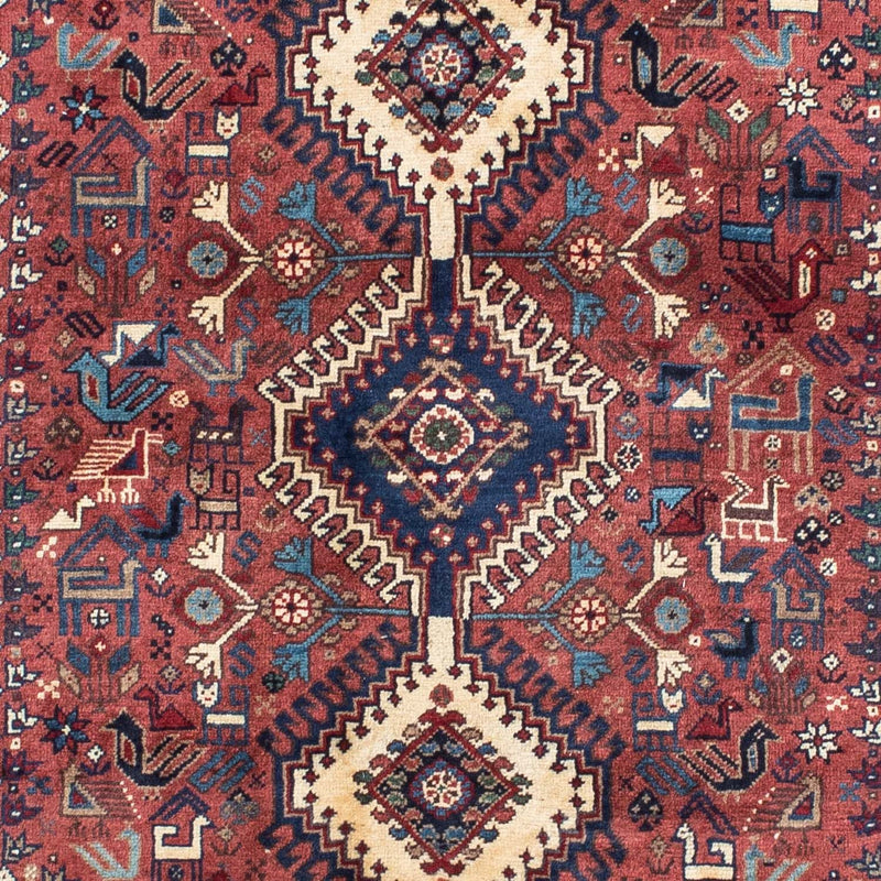 Perser Rug - Nomadic - 146 x 100 cm - light red