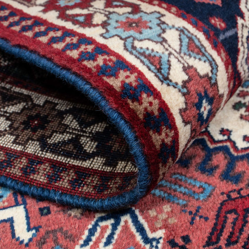 Perser Rug - Nomadic - 146 x 100 cm - light red