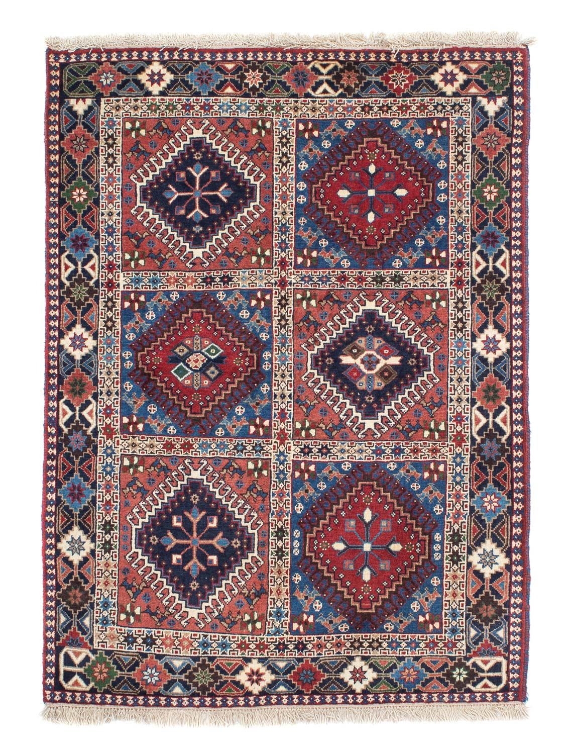 Perser Rug - Nomadic - 140 x 100 cm - light red