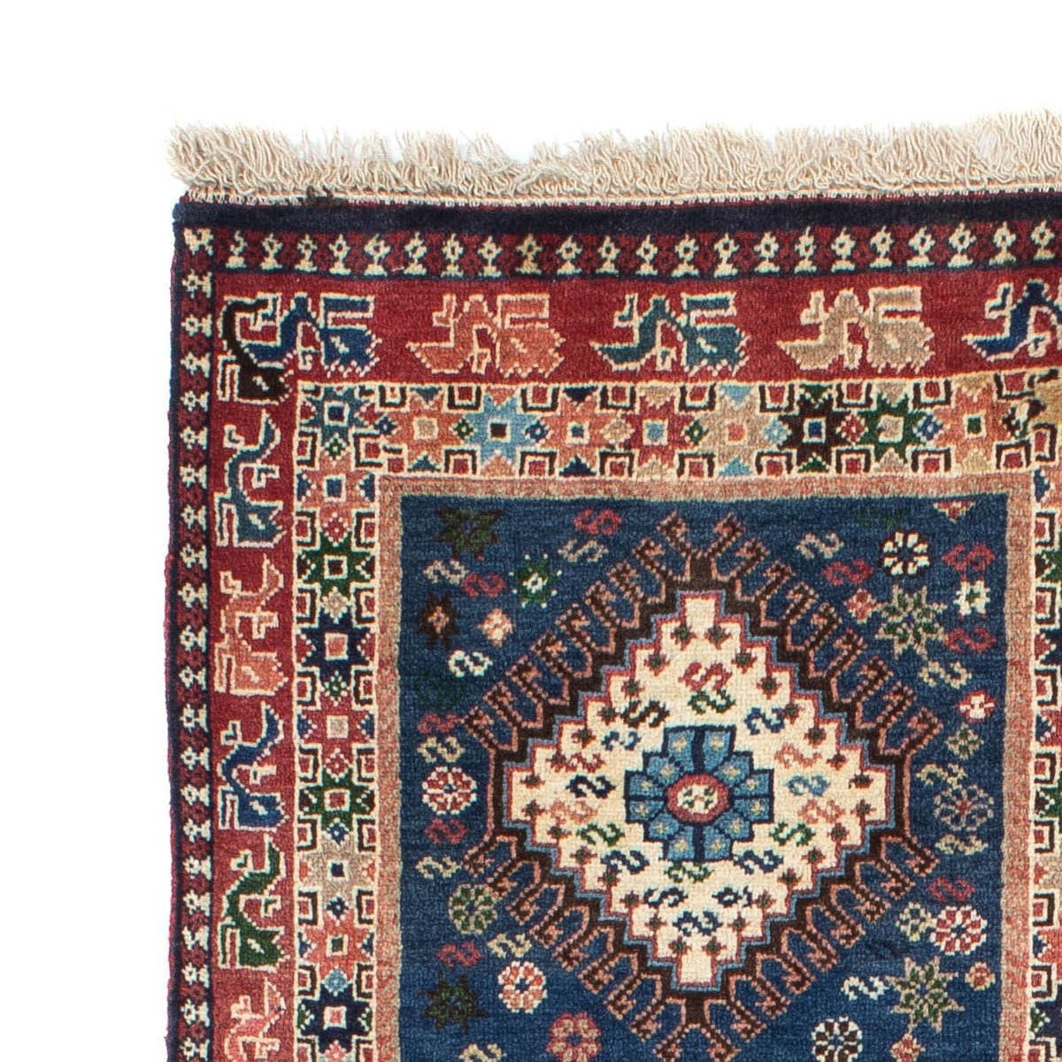 Perser Rug - Nomadic - 145 x 100 cm - brown