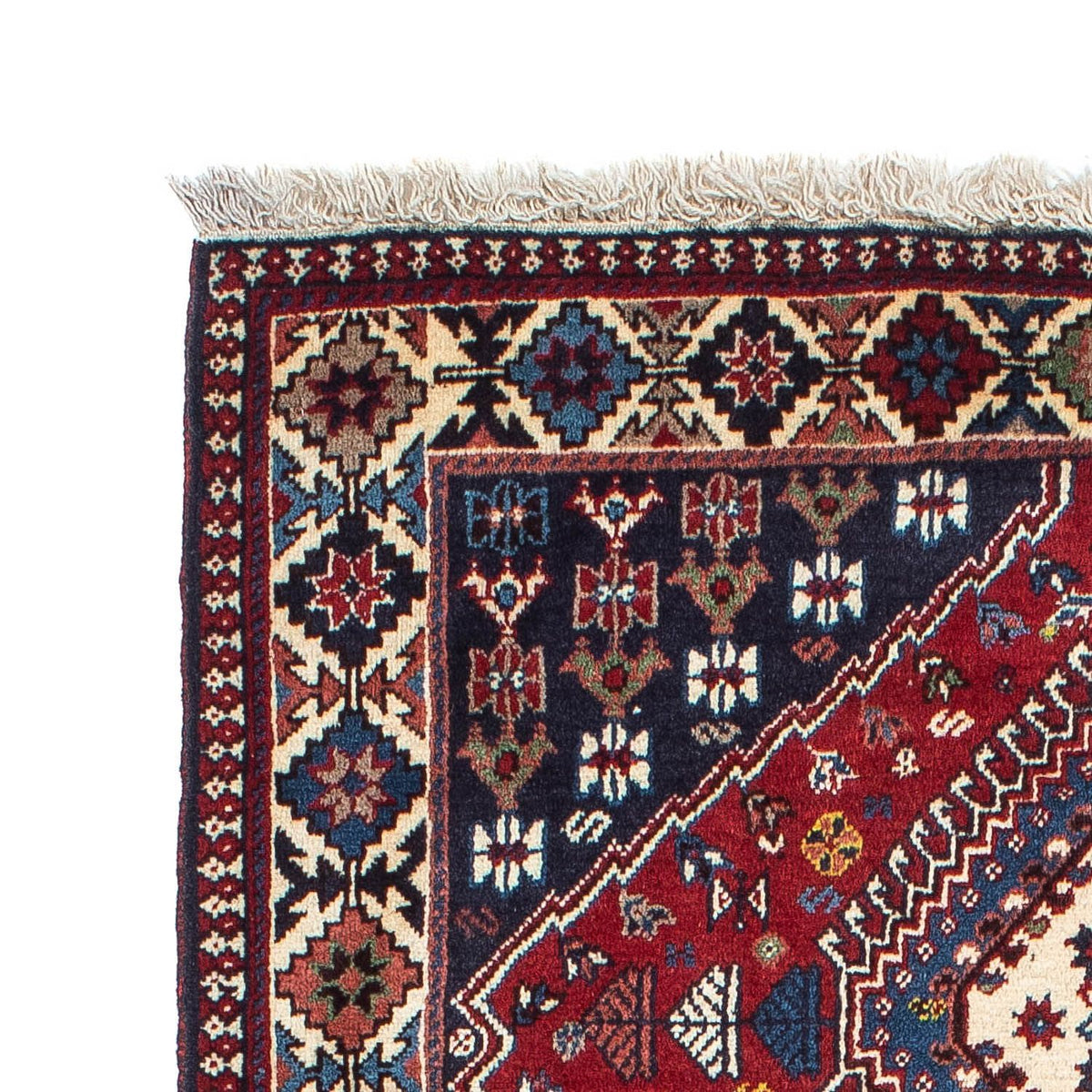 Perser Rug - Nomadic - 158 x 100 cm - dark red