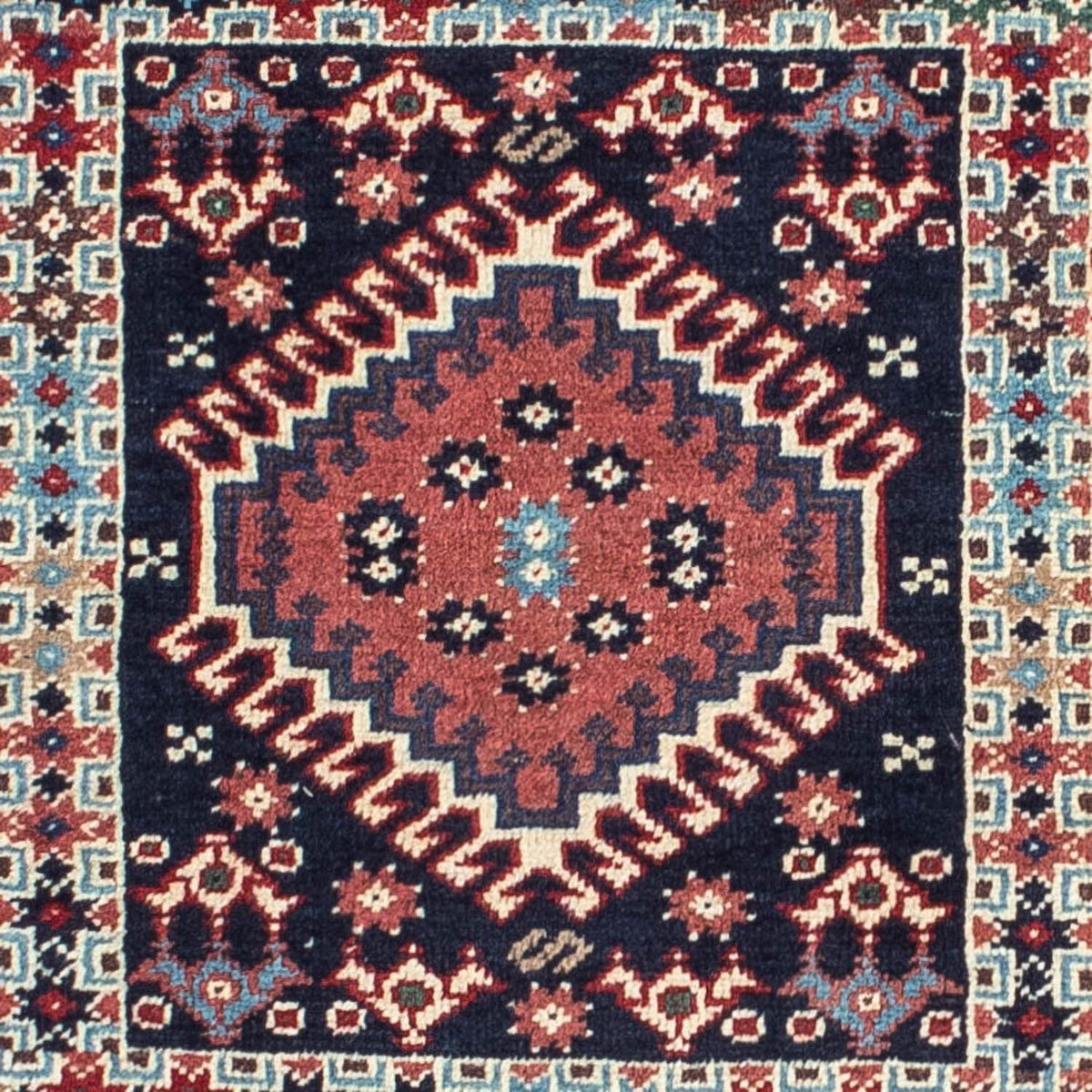 Perser Rug - Nomadic - 142 x 99 cm - blue