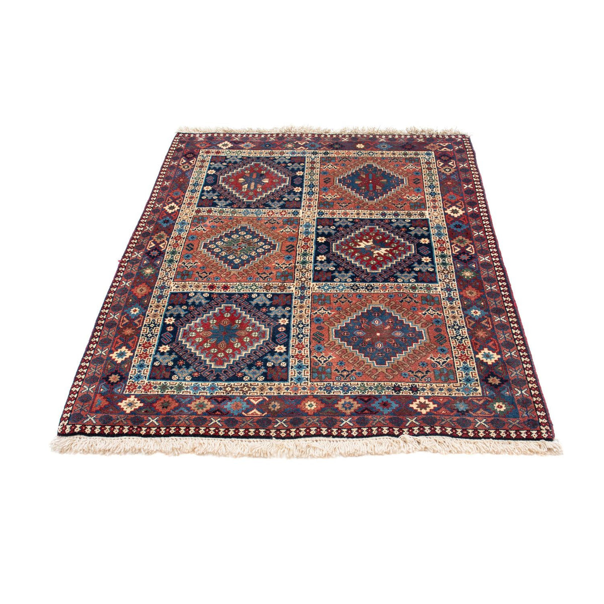Perser Rug - Nomadic - 136 x 99 cm - blue