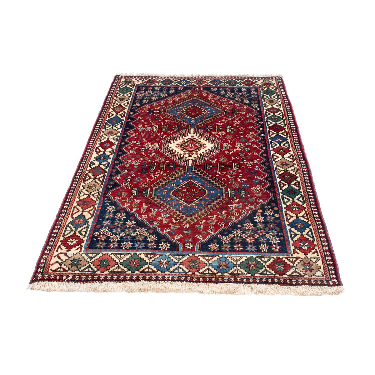 Perser Rug - Nomadic - 164 x 100 cm - red