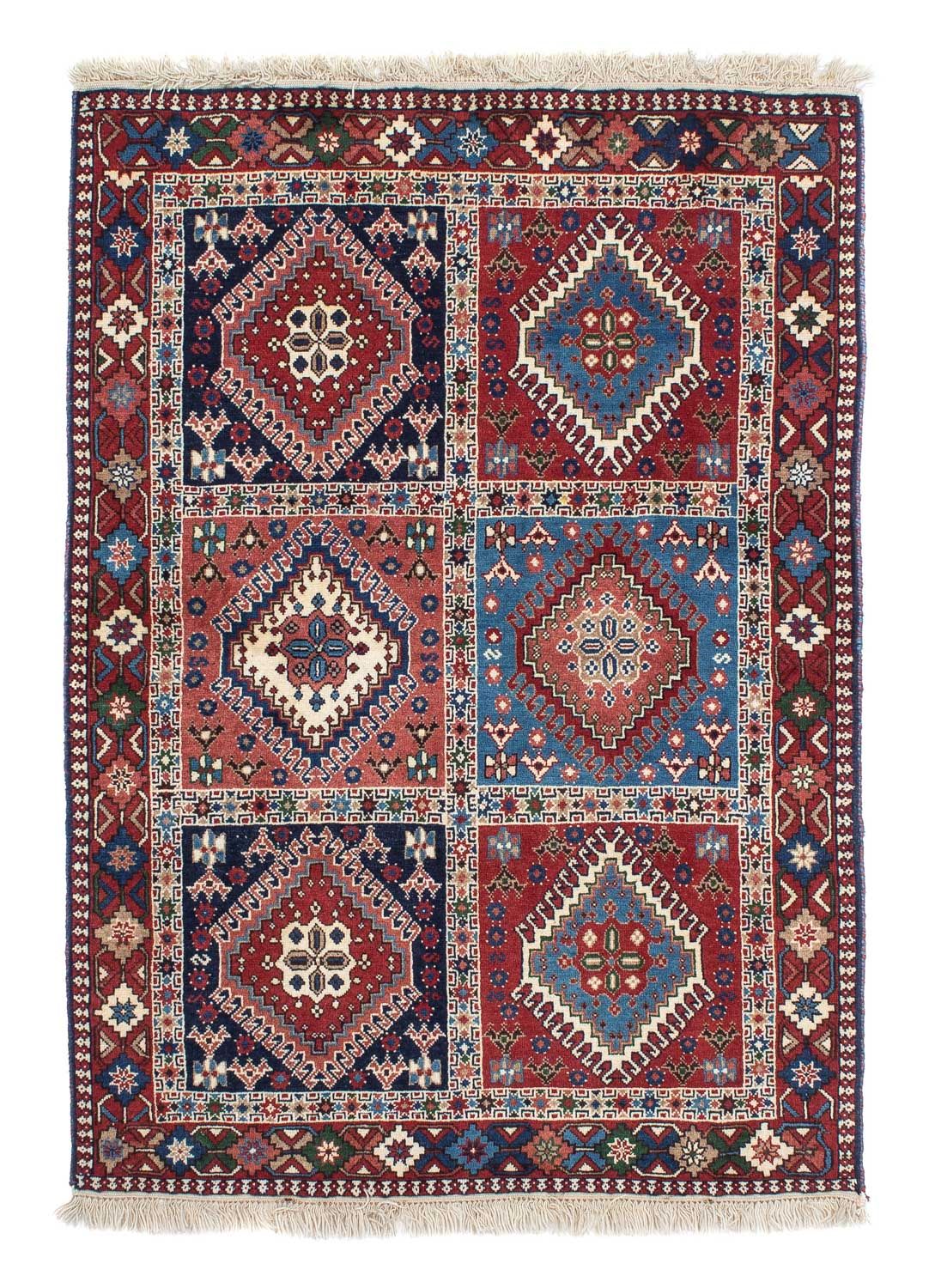 Perser Rug - Nomadic - 144 x 100 cm - blue