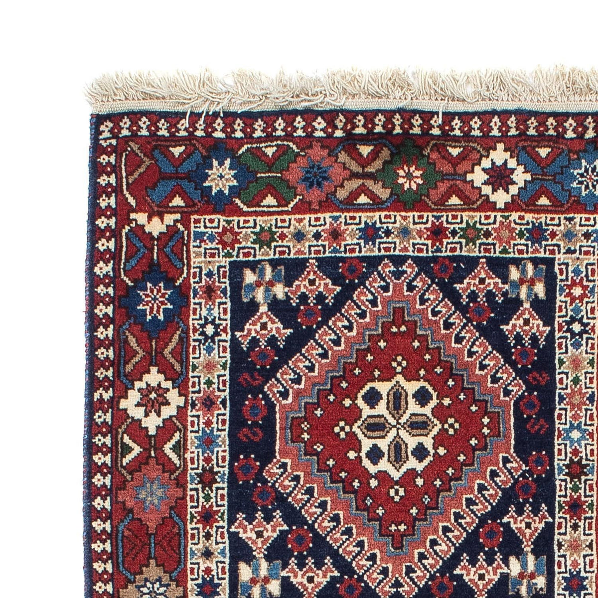 Perser Rug - Nomadic - 144 x 100 cm - blue