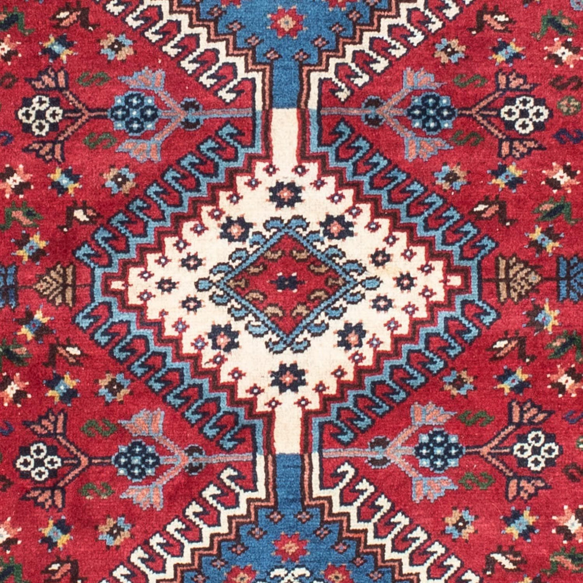 Perser Rug - Nomadic - 143 x 102 cm - red