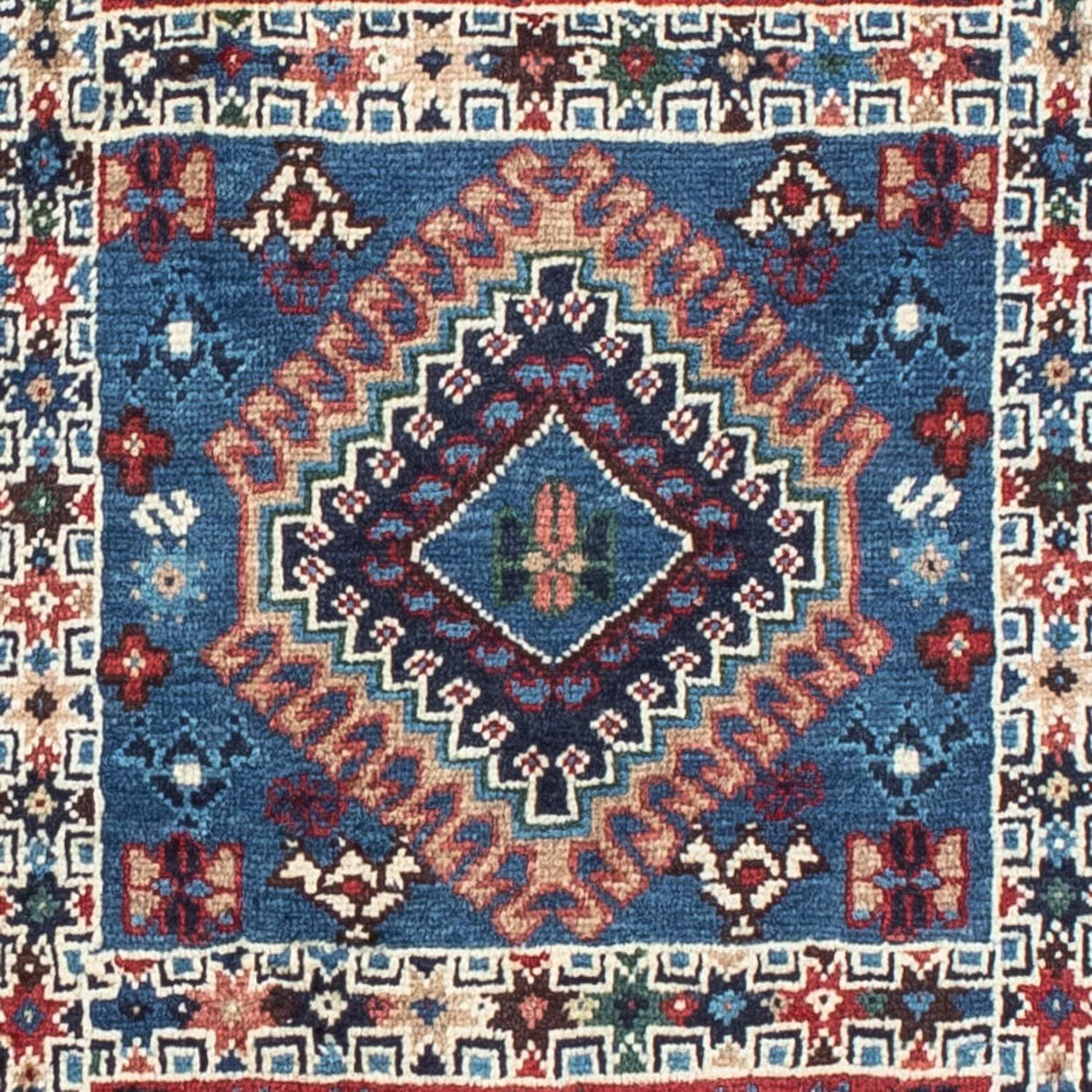 Perser Rug - Nomadic - 143 x 100 cm - blue