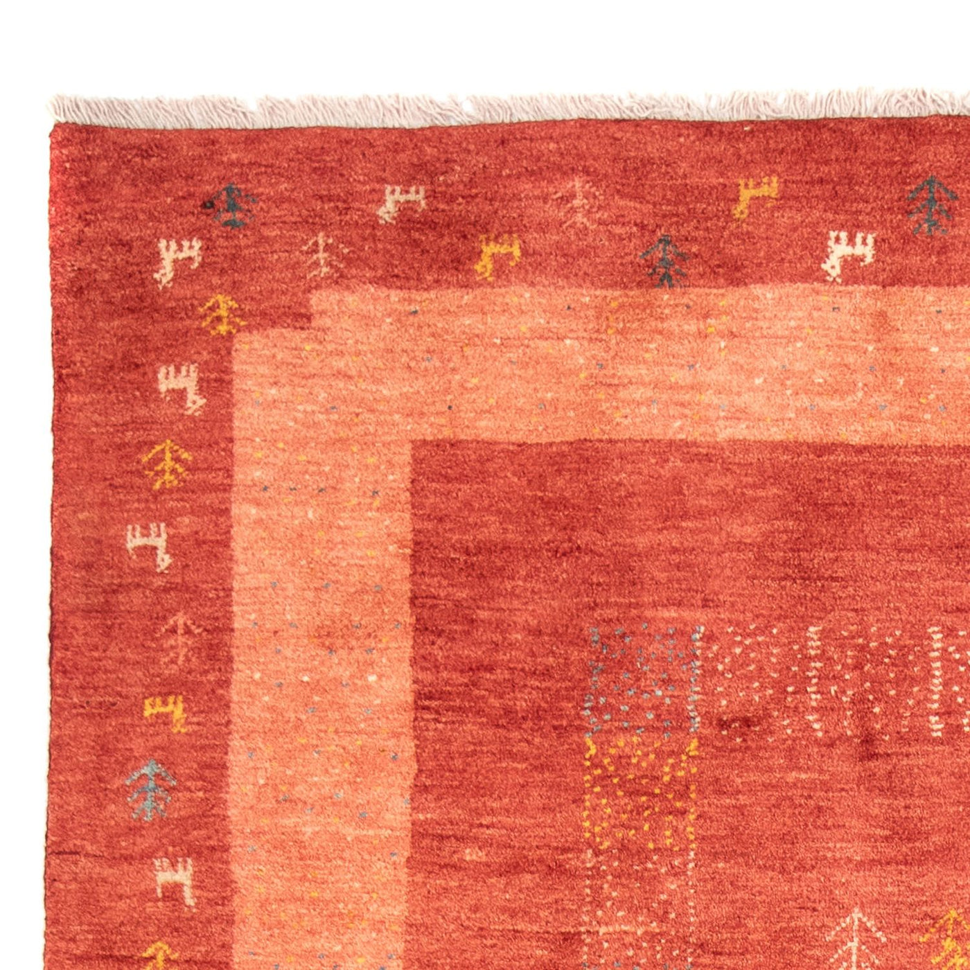 Gabbeh Persisch Teppich 225x171cm - Perserteppich Wollteppich