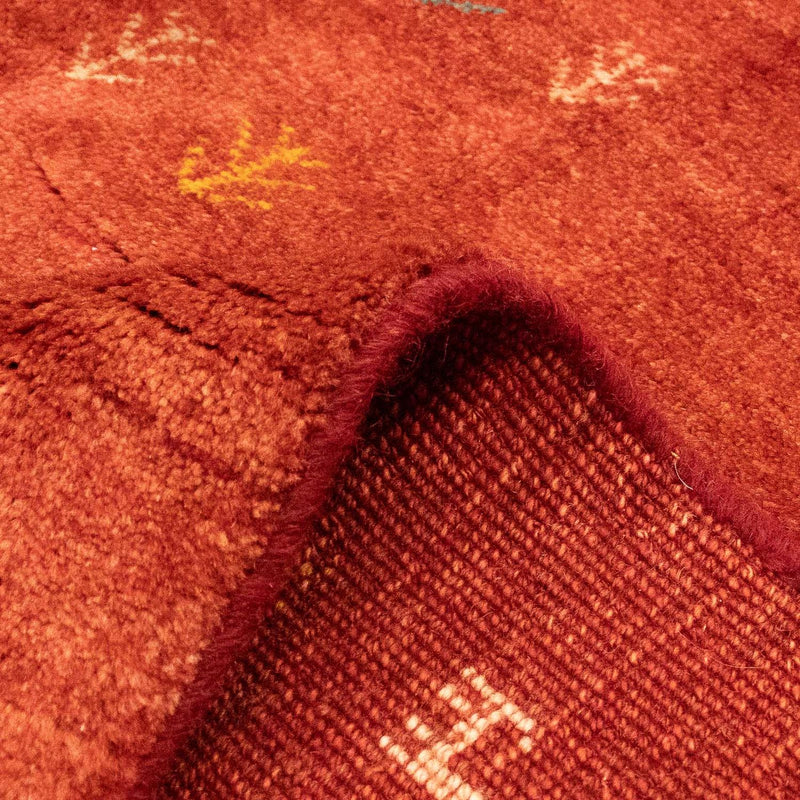 Gabbeh Rug - Perser - 225 x 171 cm - dark red