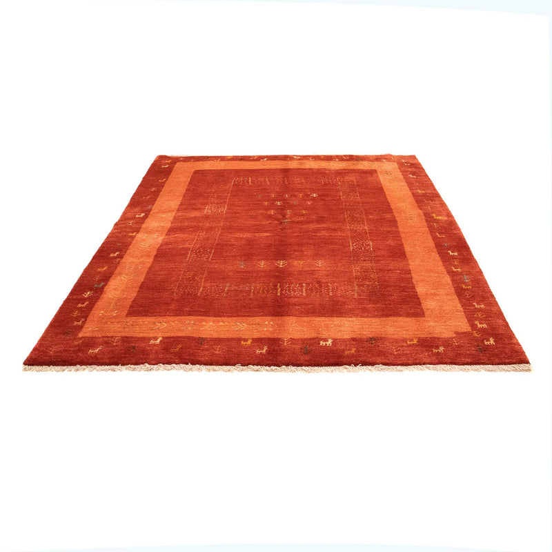 Gabbeh Rug - Perser - 225 x 171 cm - dark red