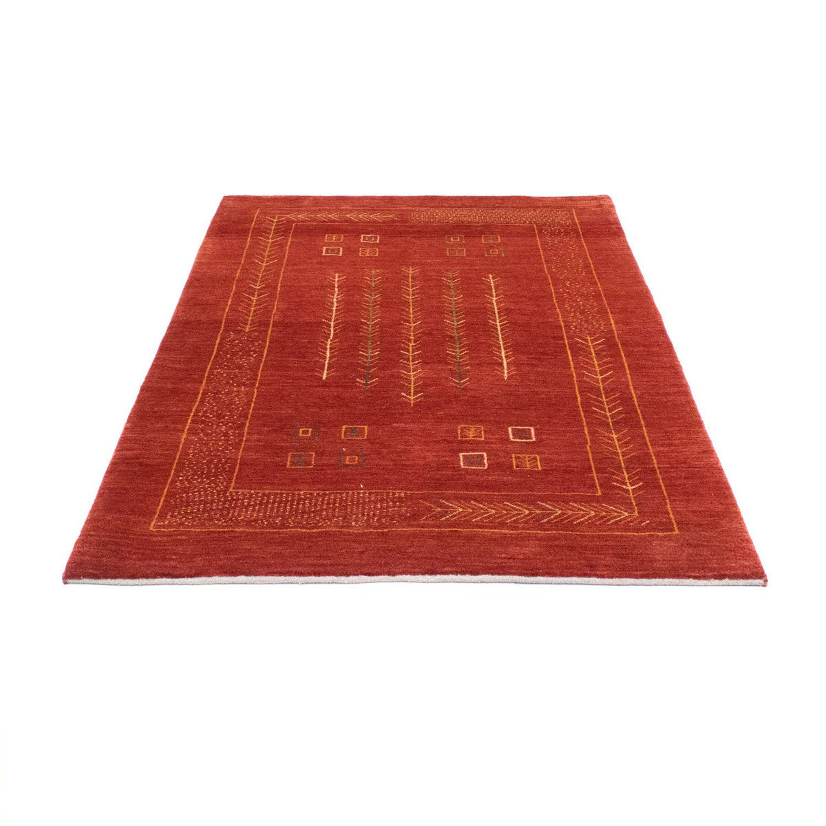 Persian Gabbeh Rug 124x180cm - Perserteppich Wollteppich