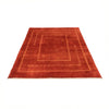 Persian Gabbeh Rug 123x178cm - Perserteppich Wollteppich - Rectangle / Red / 123 x 178 cm Rectangle