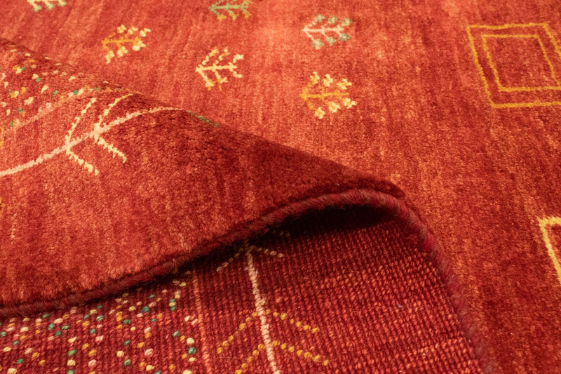 Gabbeh Rug - Perser - 195 x 156 cm - red