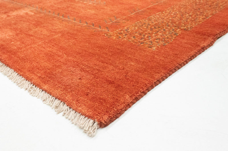 Gabbeh Rug - Perser - 198 x 151 cm - rust