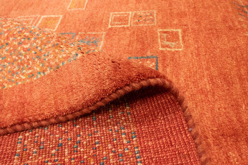 Gabbeh Rug - Perser - 198 x 151 cm - rust