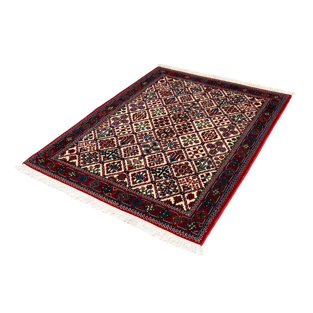 Perser Rug - Nomadic - 146 x 112 cm - dark red