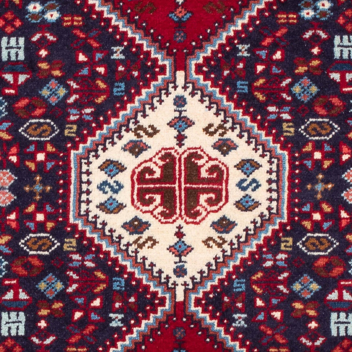 Perser Rug - Nomadic - 121 x 76 cm - dark blue