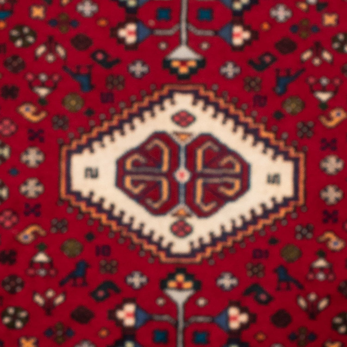 Perser Rug - Nomadic - 114 x 77 cm - dark red
