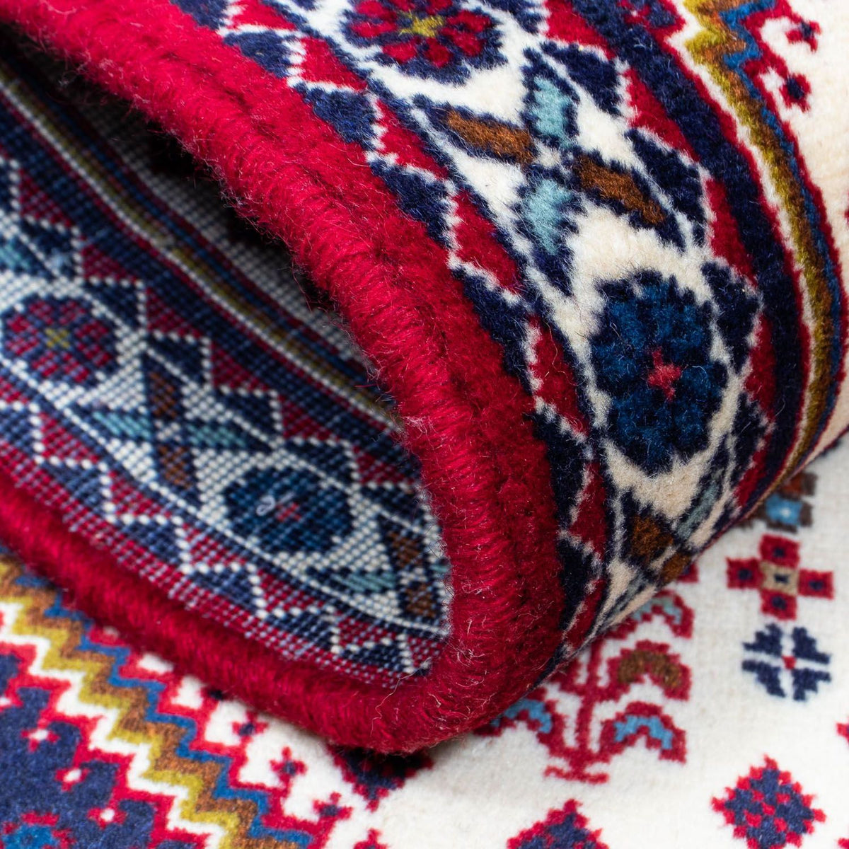 Perser Rug - Nomadic - 125 x 76 cm - beige