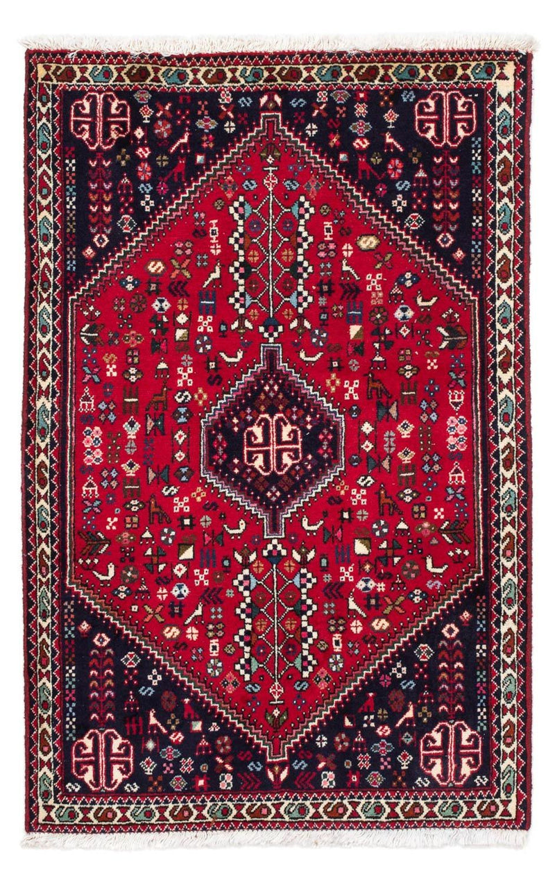 Perser Rug - Nomadic - 122 x 78 cm - dark red