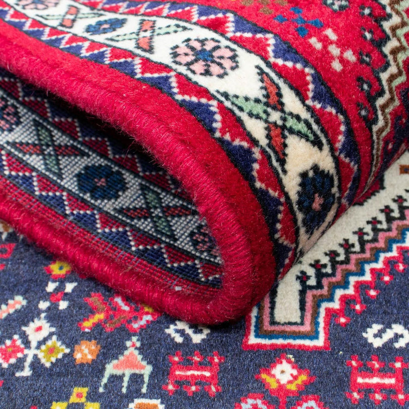 Perser Rug - Nomadic - 128 x 76 cm - dark blue