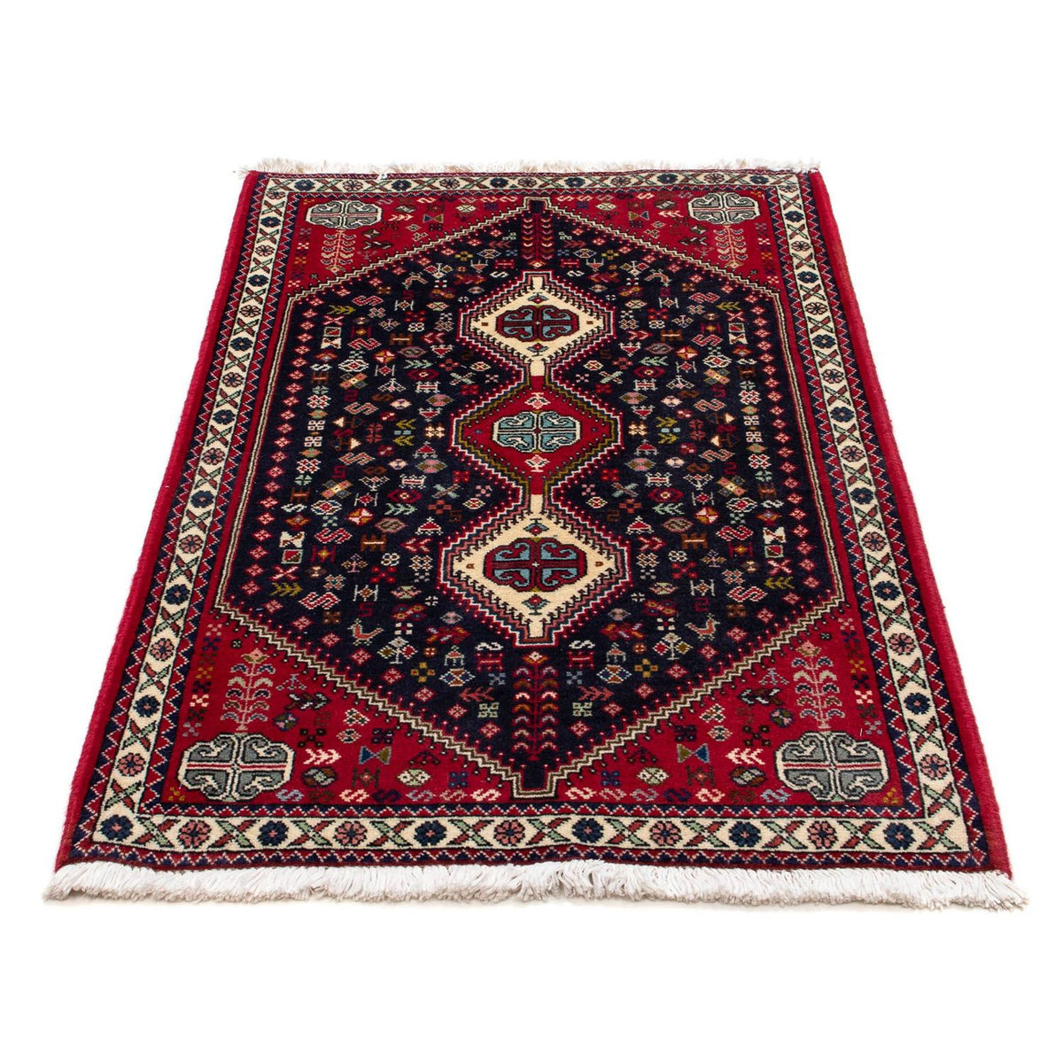 Perser Rug - Nomadic - 128 x 76 cm - dark blue