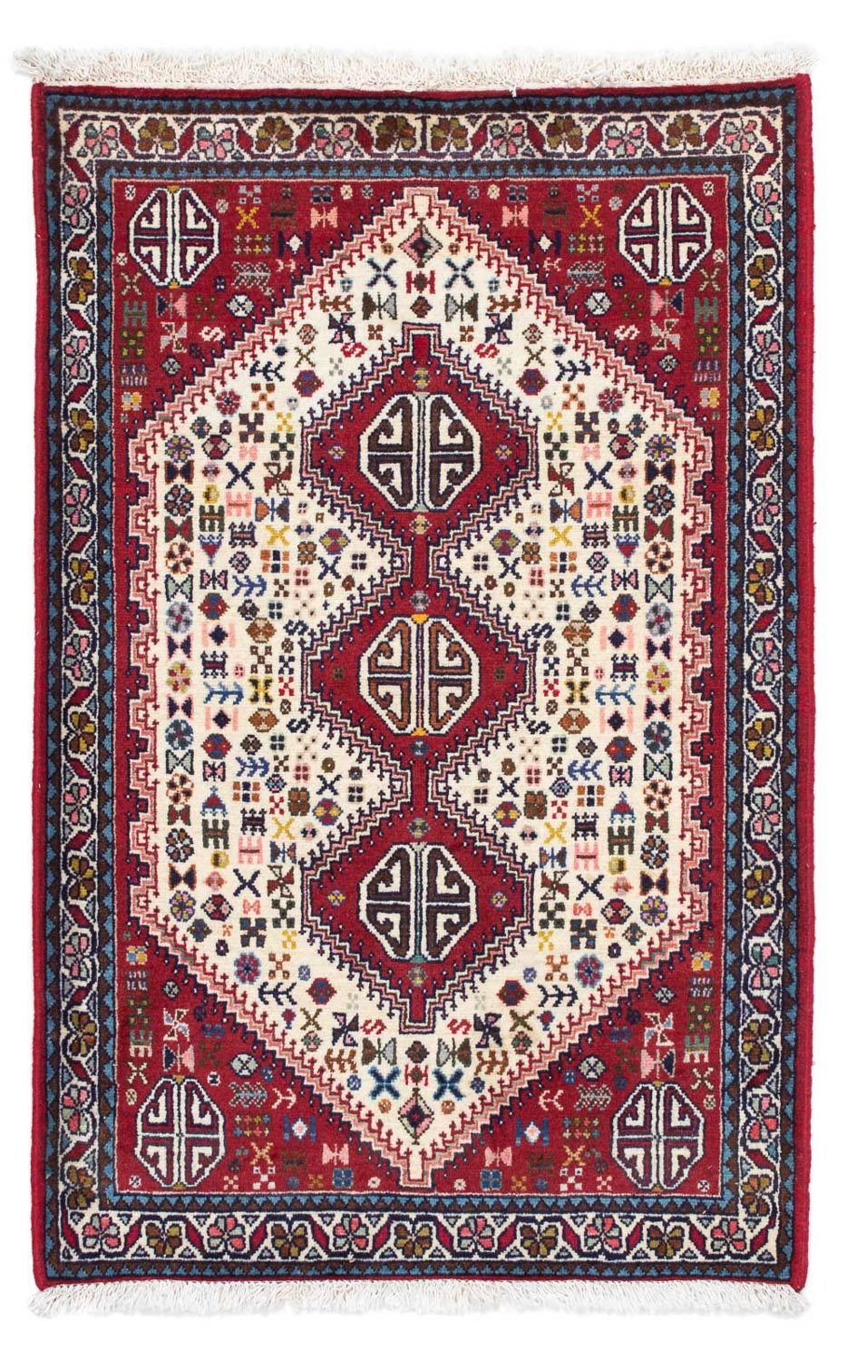 Perser Rug - Nomadic - 121 x 80 cm - dark red