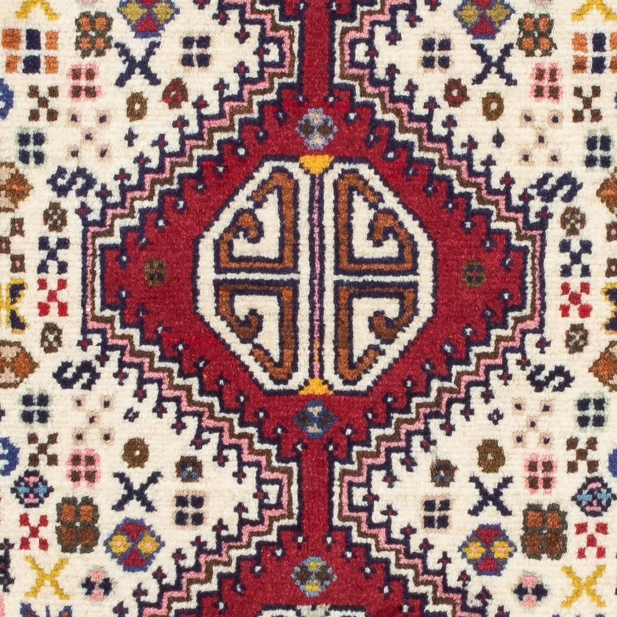 Perser Rug - Nomadic - 121 x 80 cm - dark red