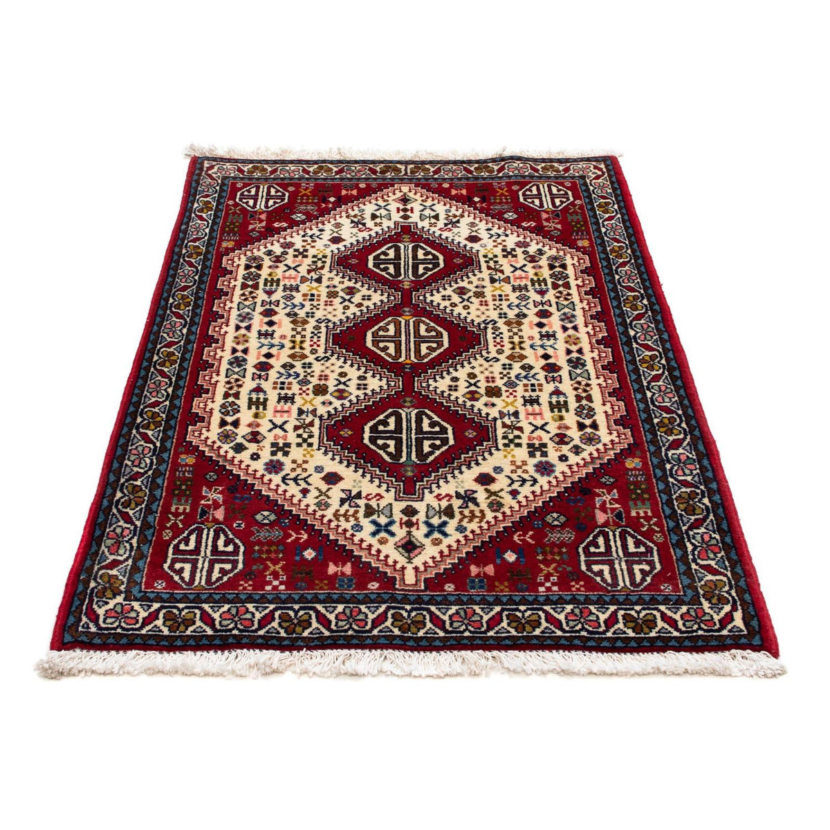 Perser Rug - Nomadic - 121 x 80 cm - dark red