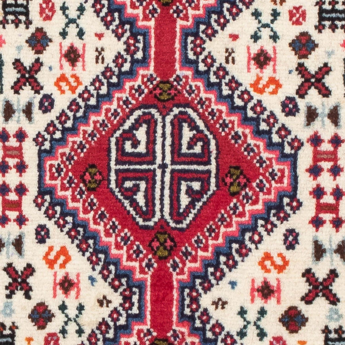 Perser Rug - Nomadic - 116 x 72 cm - light red