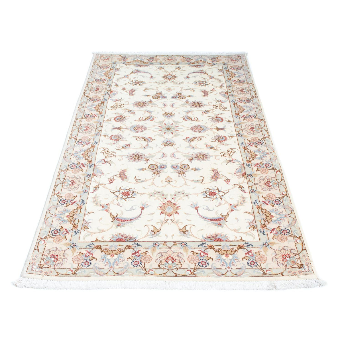 Runner Perser Rug - Tabriz - Royal - 198 x 100 cm - beige