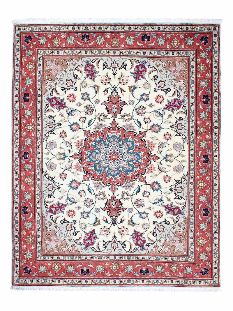 Perser Rug - Tabriz - Royal - 198 x 152 cm - beige