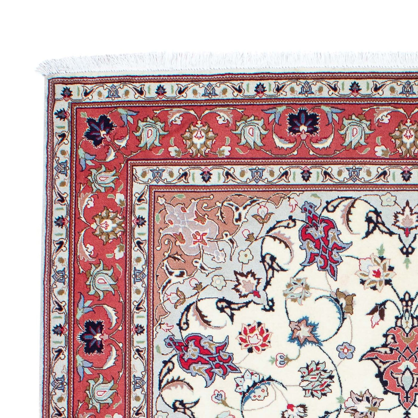 Täbriz - 50 Raj Teppich 198x152cm - Perserteppich