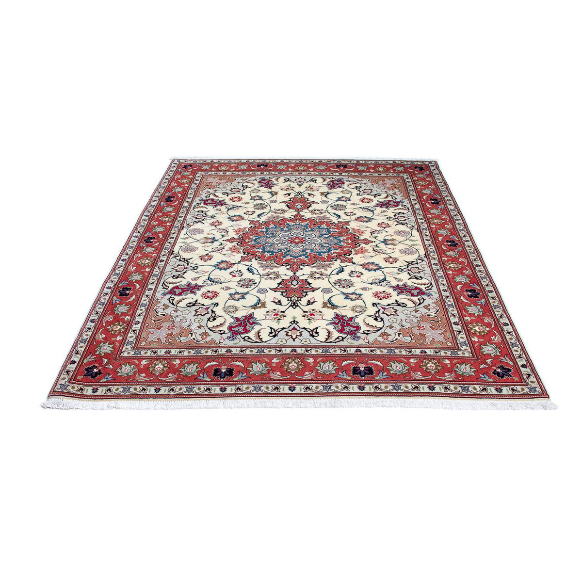 Perser Rug - Tabriz - Royal - 198 x 152 cm - beige
