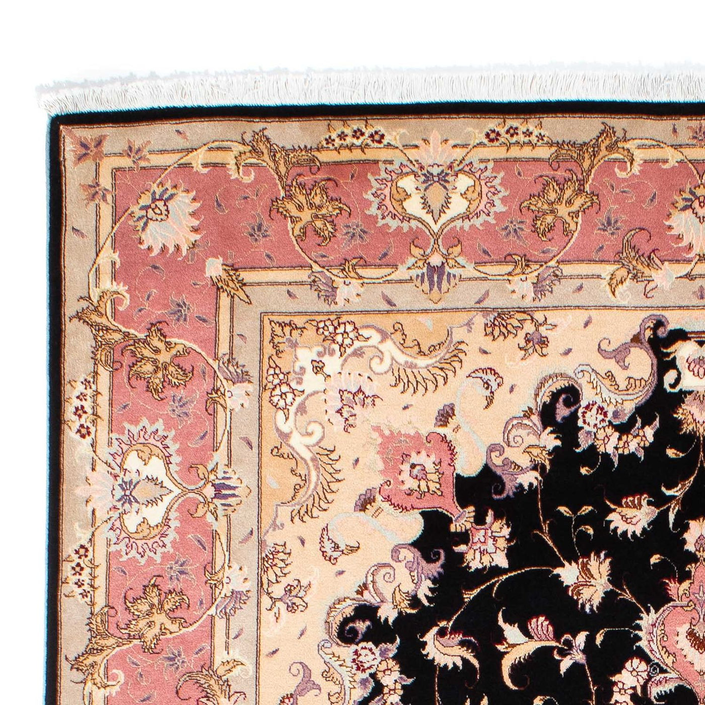 Tabriz - 50 Raj Rug 236x165cm - Persian Rugs