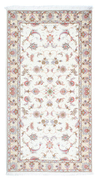 Runner Perser Rug - Tabriz - Royal - 196 x 100 cm - beige