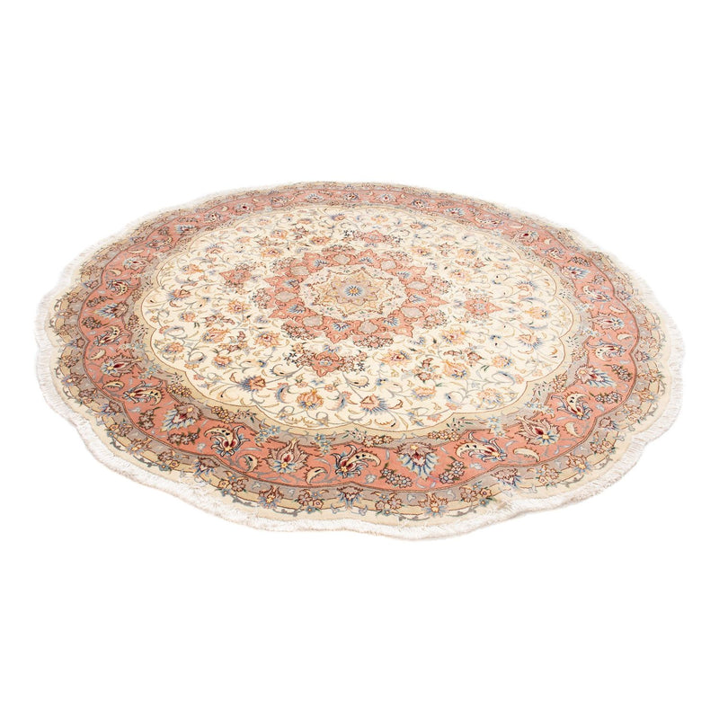 Perser Rug - Tabriz - Royal round  - 194 x 194 cm - beige