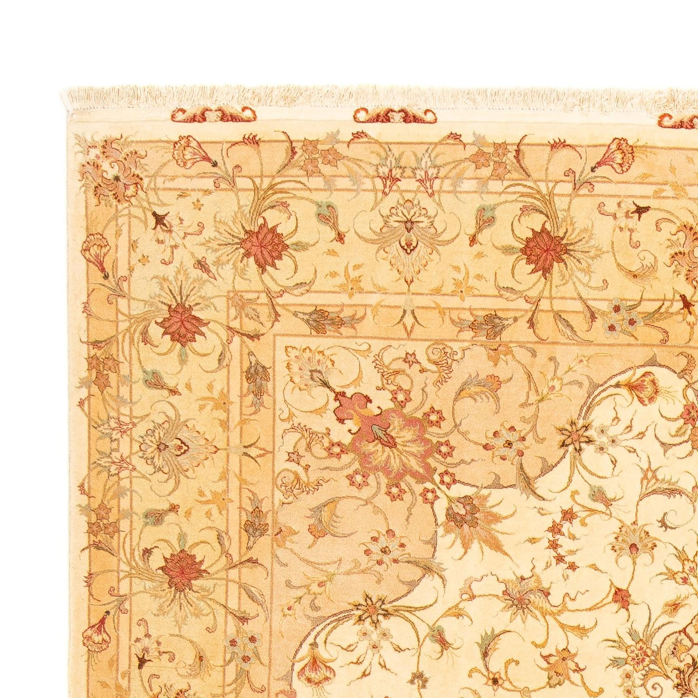 Tabriz - 50 Raj Rug 302x198cm - Persian Rugs