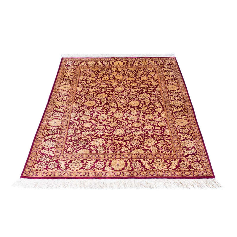 Perser Rug - Ghom - 146 x 100 cm - dark red