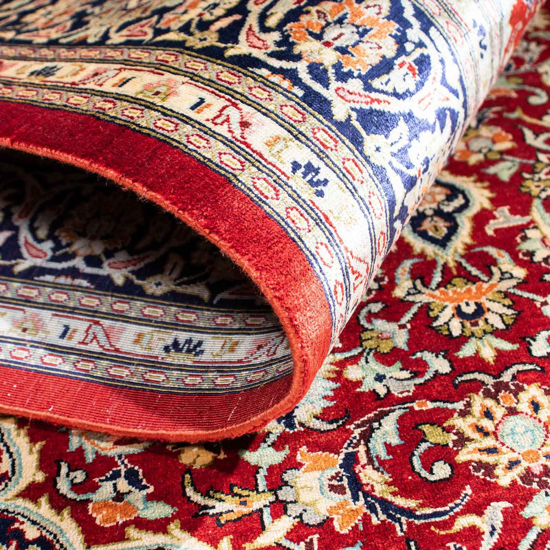 Perser Rug - Ghom - 150 x 100 cm - dark red