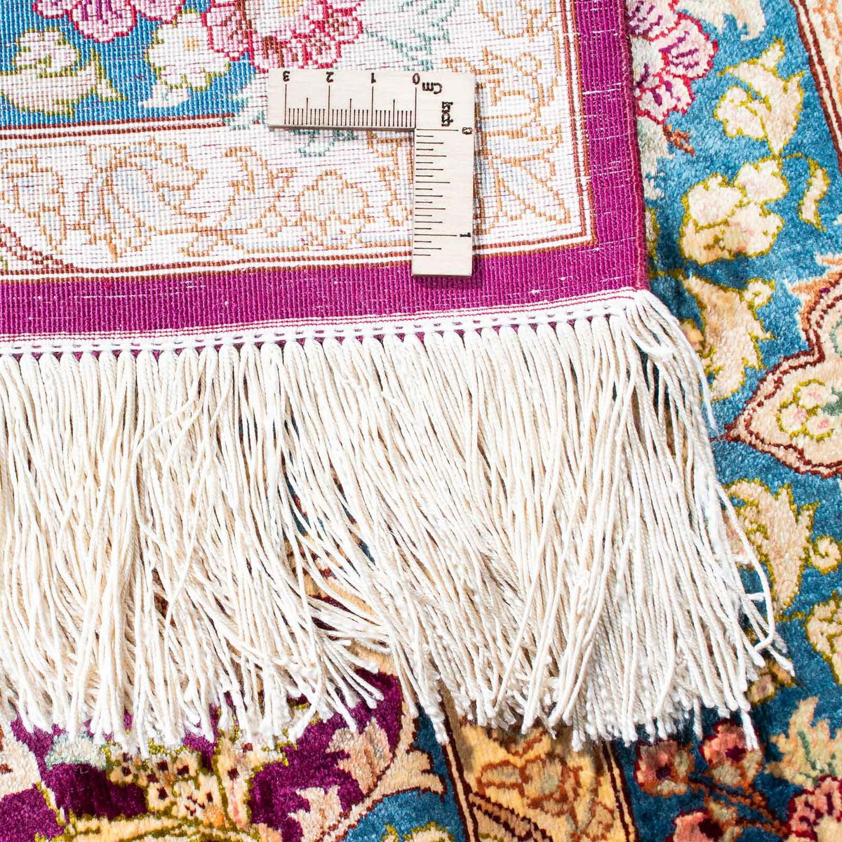 Perser Rug - Ghom - 148 x 99 cm - dark red