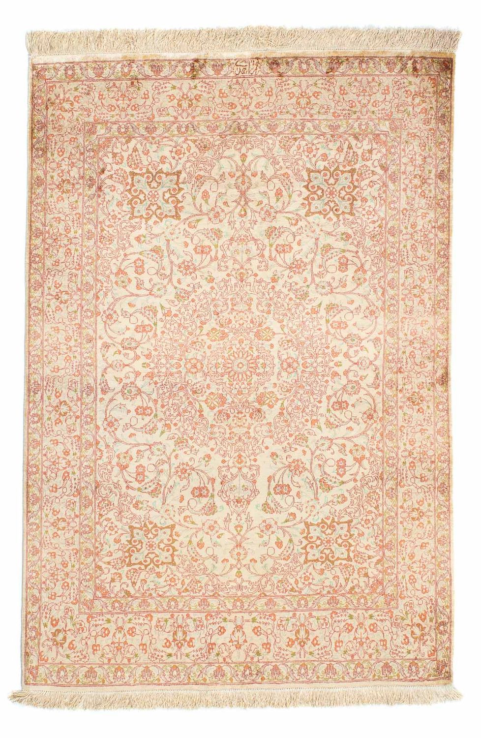Perser Rug - Ghom - 146 x 98 cm - beige