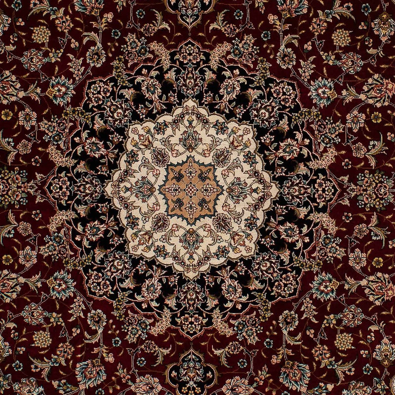 Perser Rug - Ghom - 197 x 133 cm - dark red