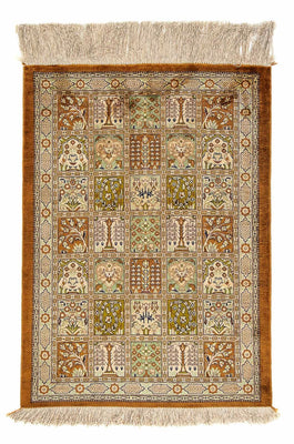 Perser Rug - Ghom - 79 x 57 cm - brown